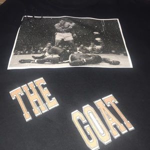 Custom glitter Ali shirt